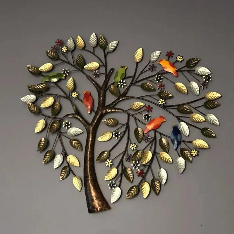 Heart Shaped Tree of Life - 3D Acrylic Wall Art Decor -  - #tag1#