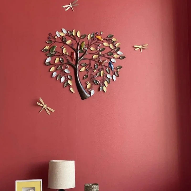 Heart Shaped Tree of Life - 3D Acrylic Wall Art Decor -  - #tag1#