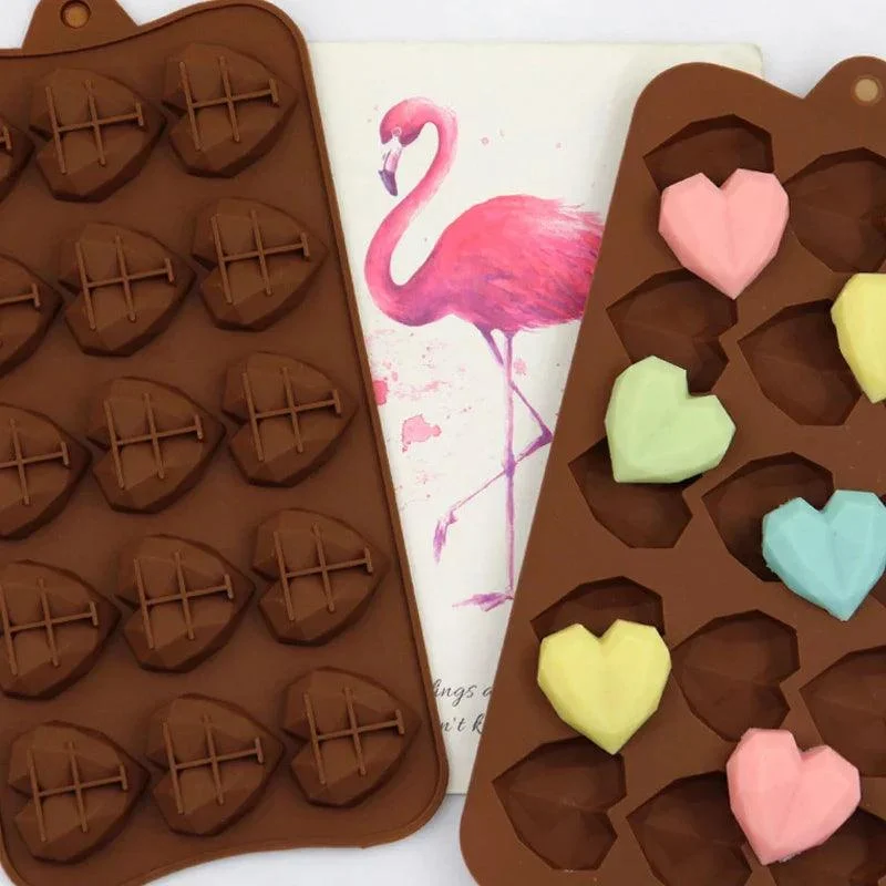 Heart Silicone Baking Mold -  - #tag1#