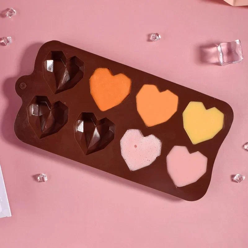 Heart Silicone Baking Mold -  - #tag1#