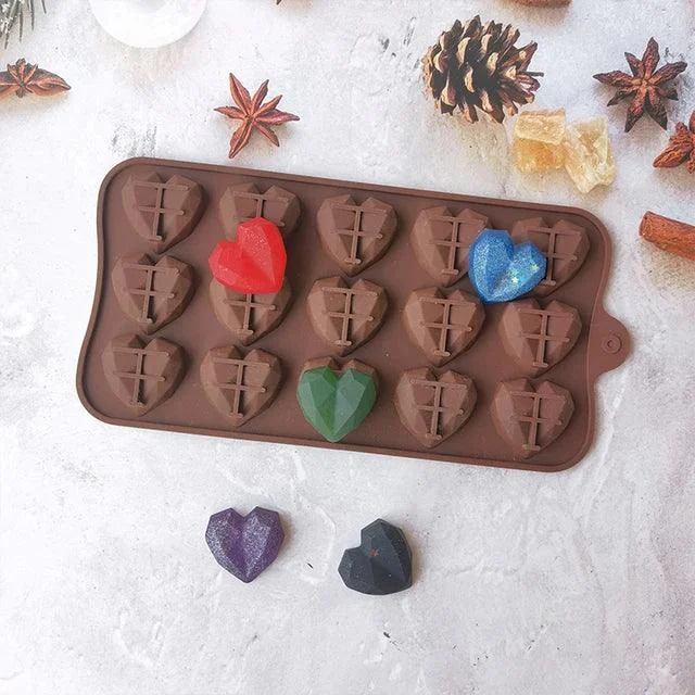 Heart Silicone Baking Mold -  - #tag1#