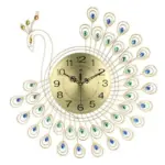 Heat Chinese Creative Simple Modern Home Clock 3D Peacock Wall Clock Living Room Mute Clock Fashion 39102905 3be3 4b5f a3a9 48b66faf66a8