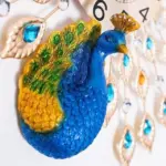 Heat Chinese Creative Simple Modern Home Clock 3D Peacock Wall Clock Living Room Mute Clock Fashion e962c9b1 dabb 49f5 88ac 749dfe556ba7
