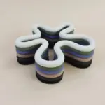 Heat Resistant Abstract Silicone Drink Coaster tag1