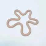 Heat Resistant Abstract Silicone Drink Coaster tag1