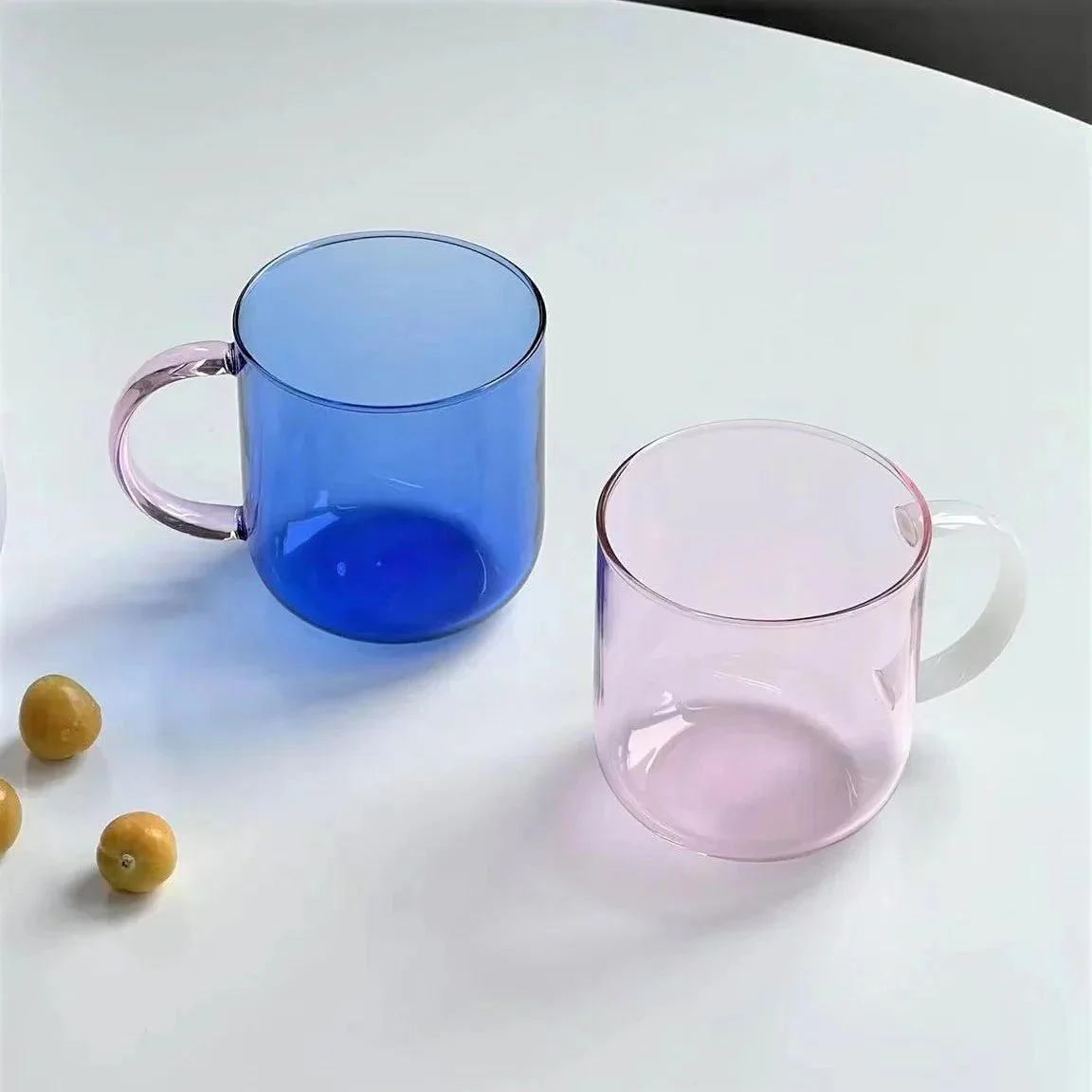 Heat Resistant Borosilicate Glass Coffee Mug -  - #tag1#