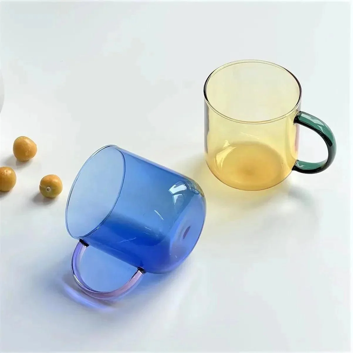 Heat Resistant Borosilicate Glass Coffee Mug -  - #tag1#