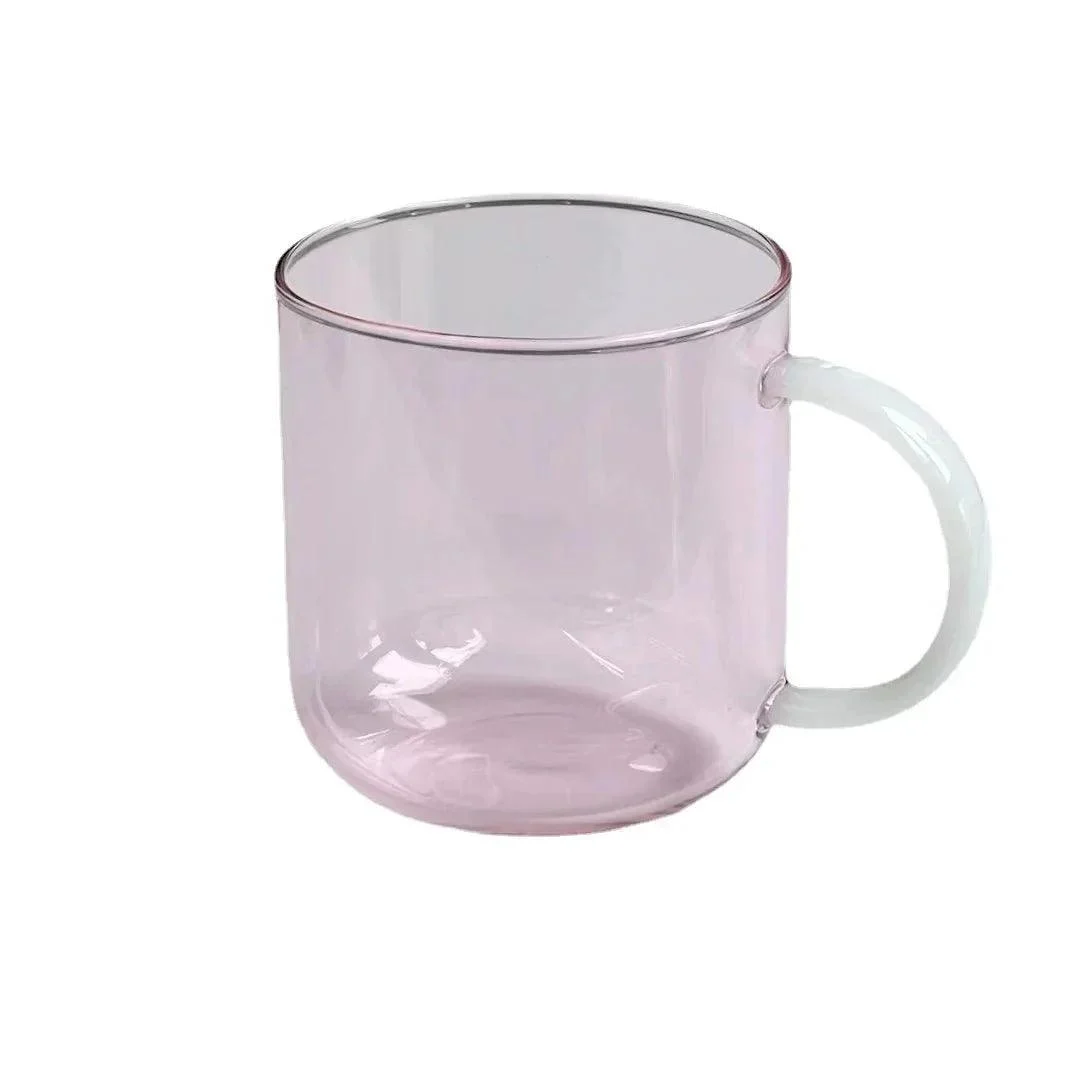 Heat Resistant Borosilicate Glass Coffee Mug -  - #tag1#