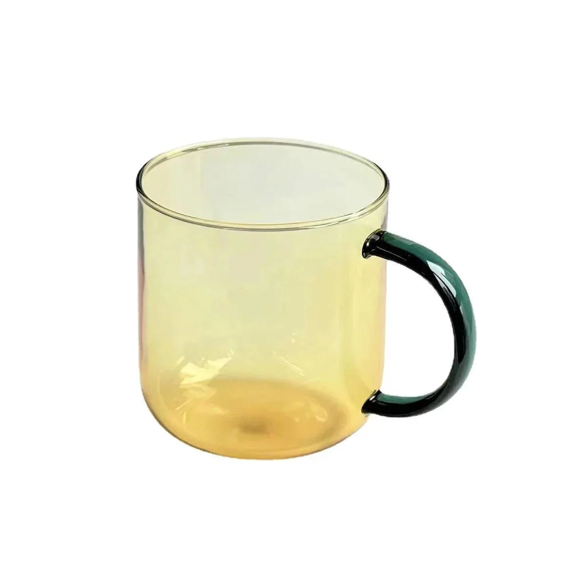 Heat Resistant Borosilicate Glass Coffee Mug -  - #tag1#