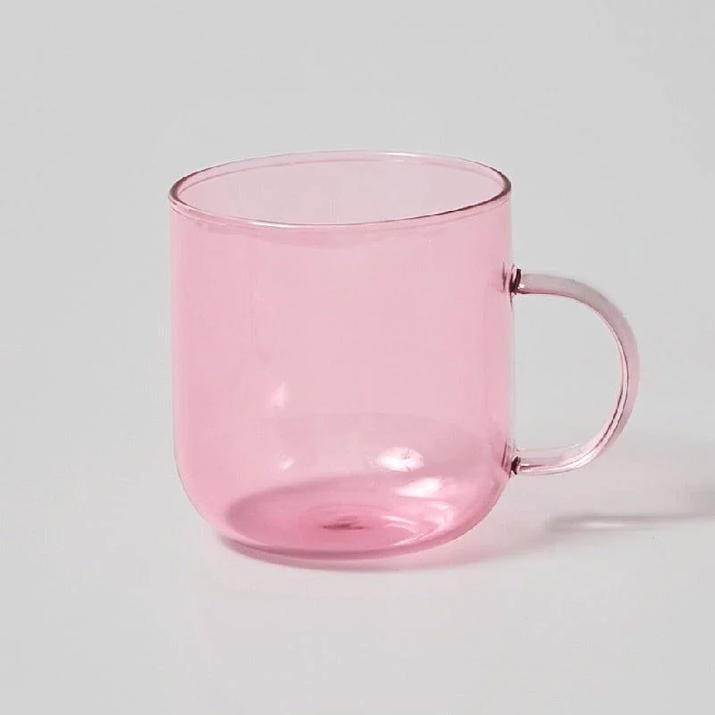 Heat Resistant Coloured Glass Coffee Cup -  - #tag1#