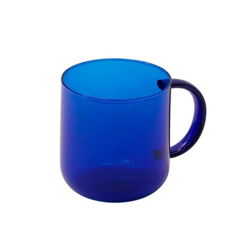 Heat Resistant Coloured Glass Coffee Cup -  - #tag1#