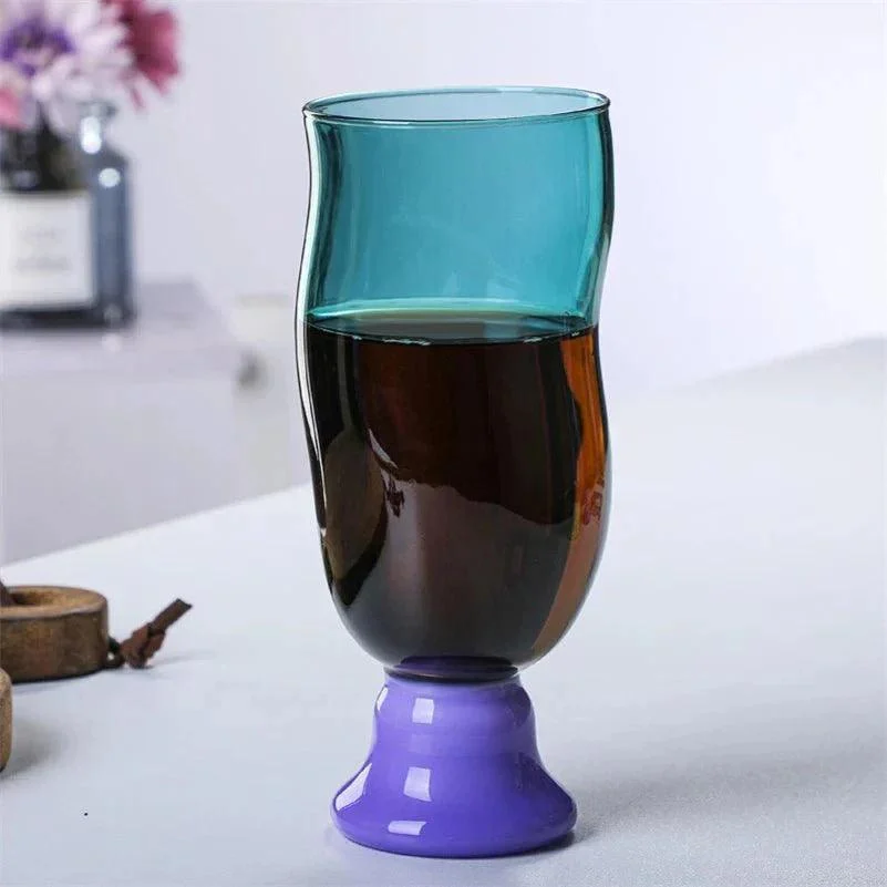 Heat Resistant Coloured Wave Glass -  - #tag1#