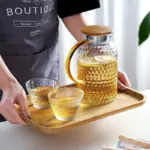 Heatproof_Stippled_Glass_Jug_-_-4202486 Heatproof Stippled Glass Jug