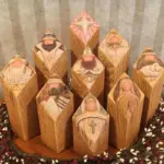 Heaven Nativity Tree Pillar Statues tag1