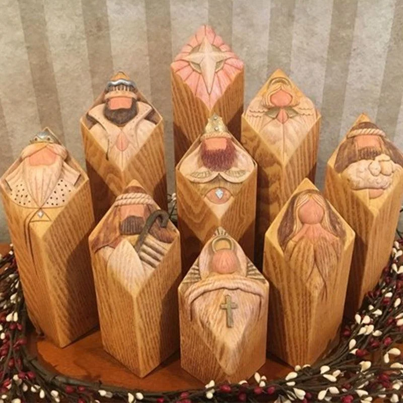 Heaven Nativity Tree Pillar Statues -  - #tag1#