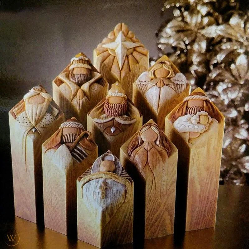 Heaven Nativity Tree Pillar Statues -  - #tag1#