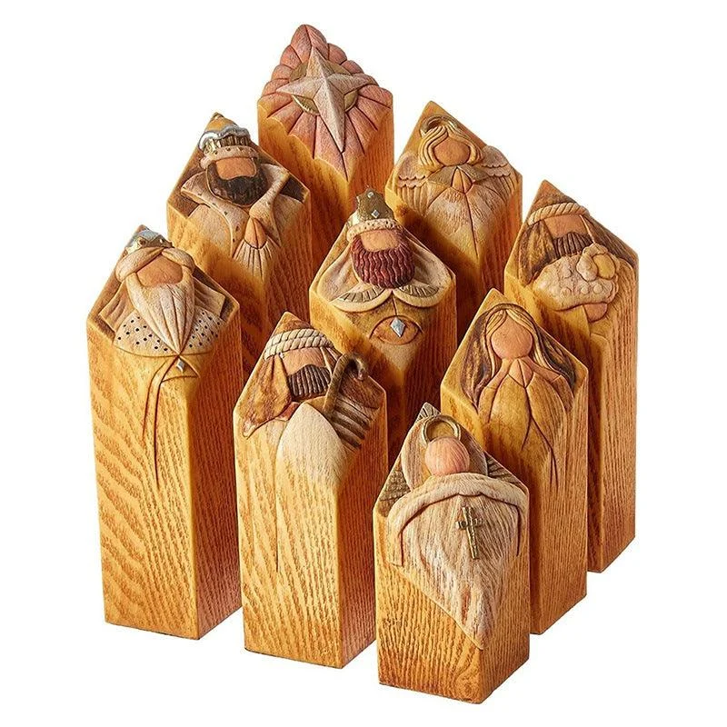Heaven Nativity Tree Pillar Statues -  - #tag1#