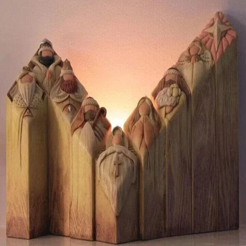 Heaven Nativity Tree Pillar Statues -  - #tag1#