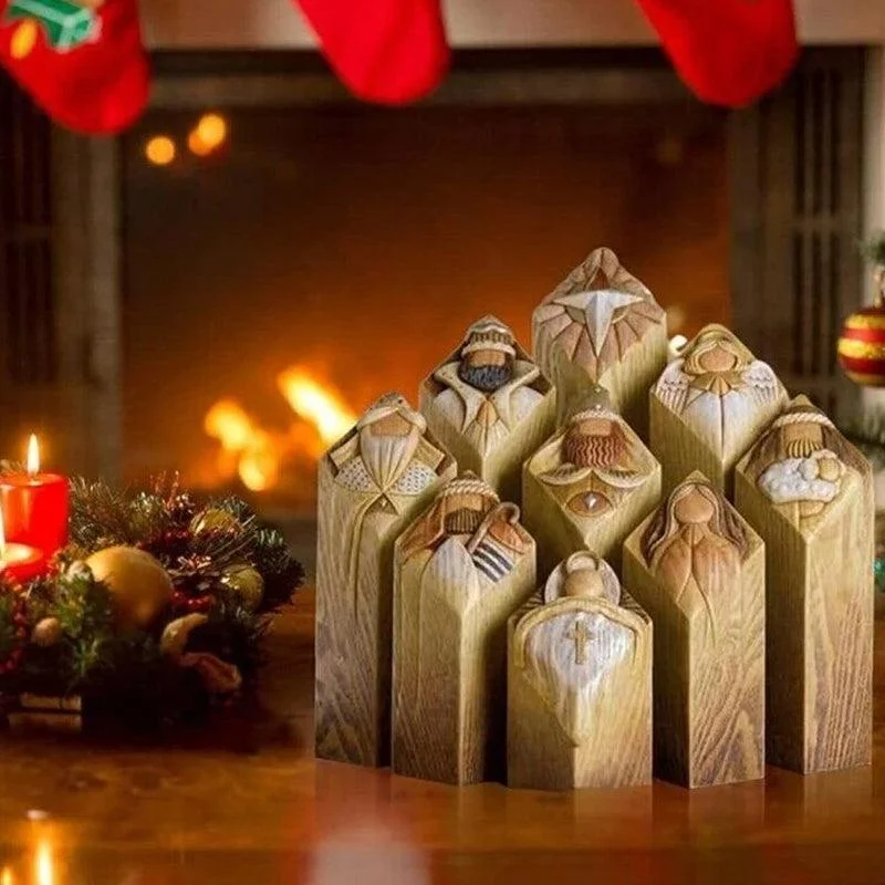 Heaven Nativity Tree Pillar Statues -  - #tag1#