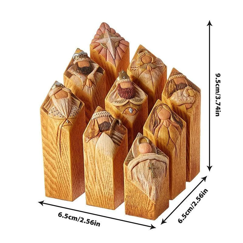 Heaven Nativity Tree Pillar Statues -  - #tag1#