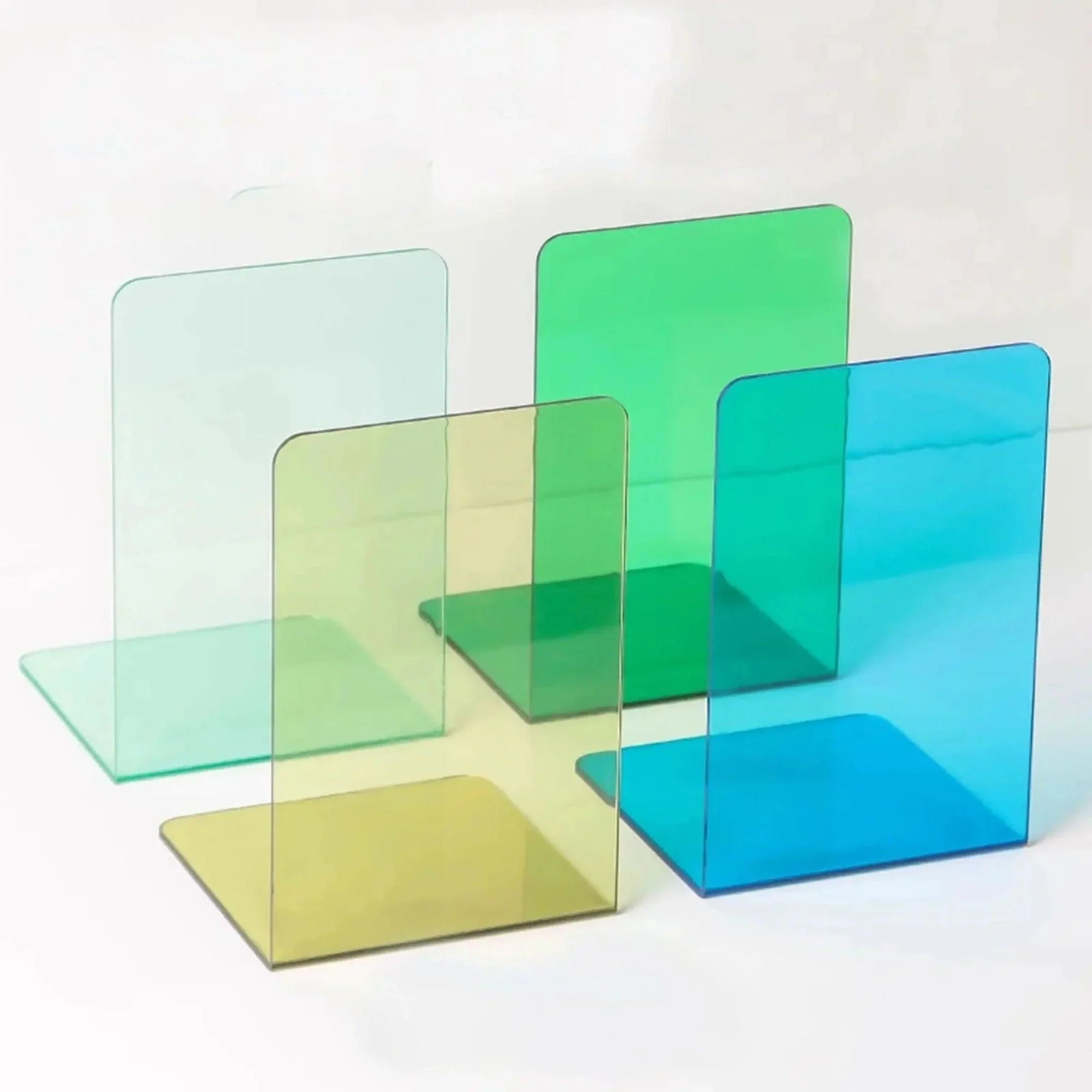 Heavy Duty Acrylic Bookends -  - #tag1#