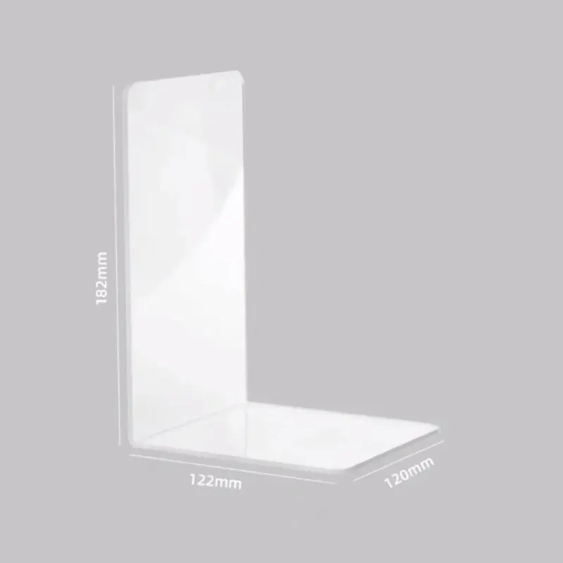 Heavy Duty Acrylic Bookends tag1
