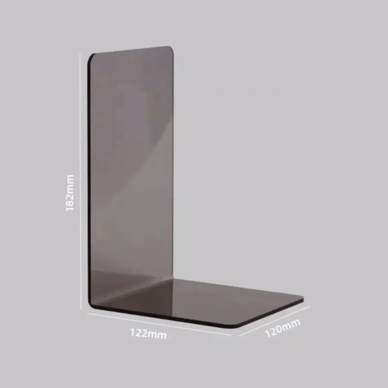Heavy Duty Acrylic Bookends tag1