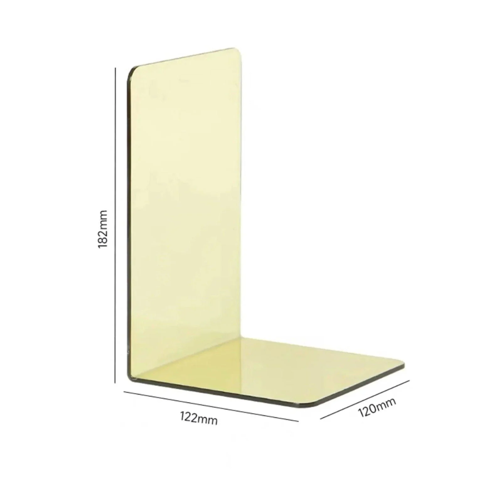 Heavy Duty Acrylic Bookends -  - #tag1#