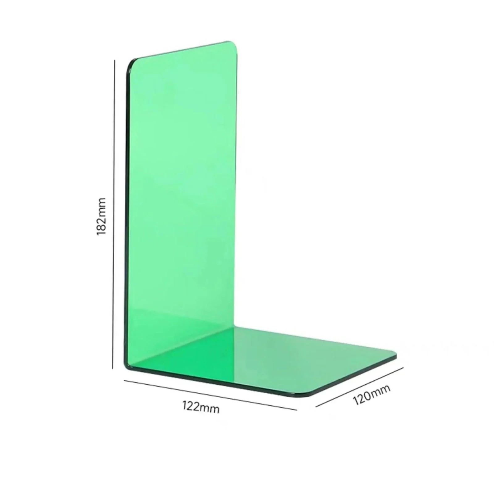 Heavy Duty Acrylic Bookends -  - #tag1#