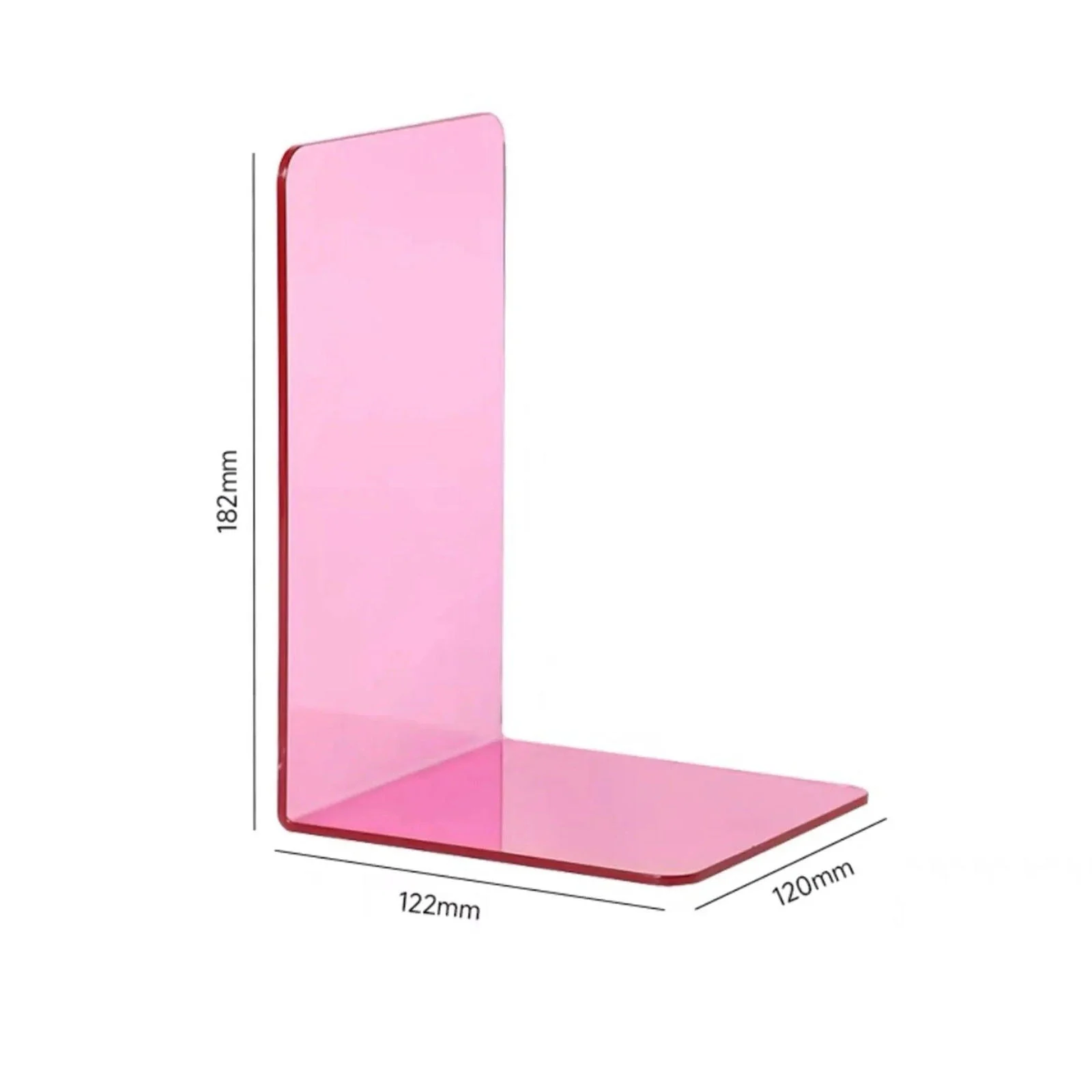 Heavy Duty Acrylic Bookends -  - #tag1#