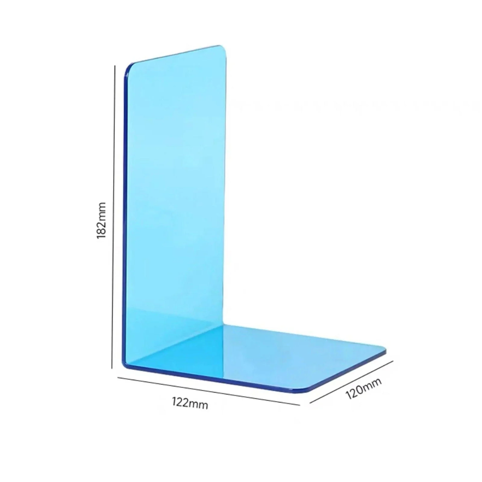 Heavy Duty Acrylic Bookends -  - #tag1#