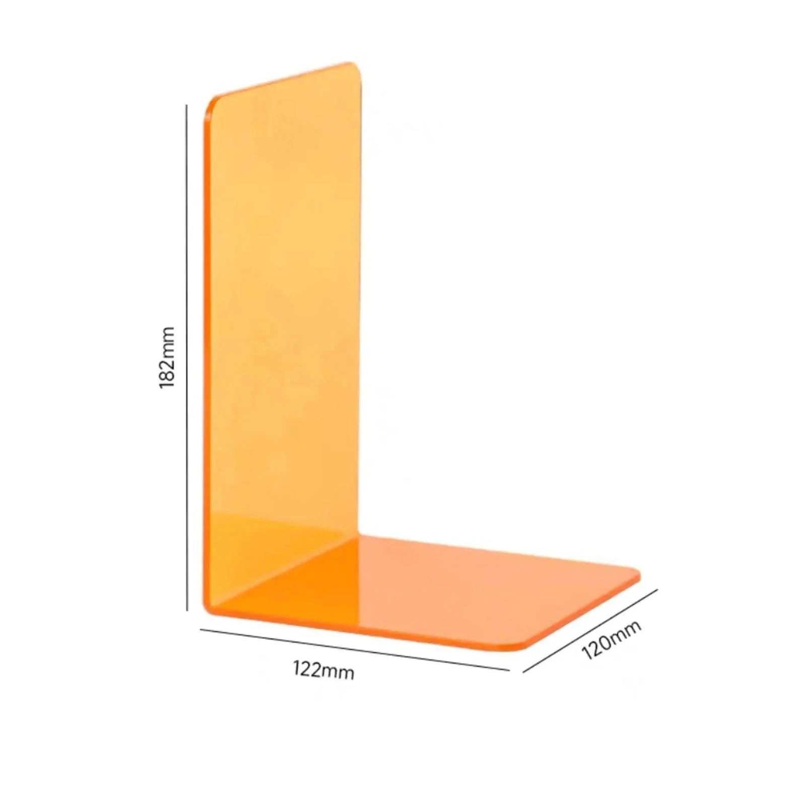 Heavy Duty Acrylic Bookends -  - #tag1#