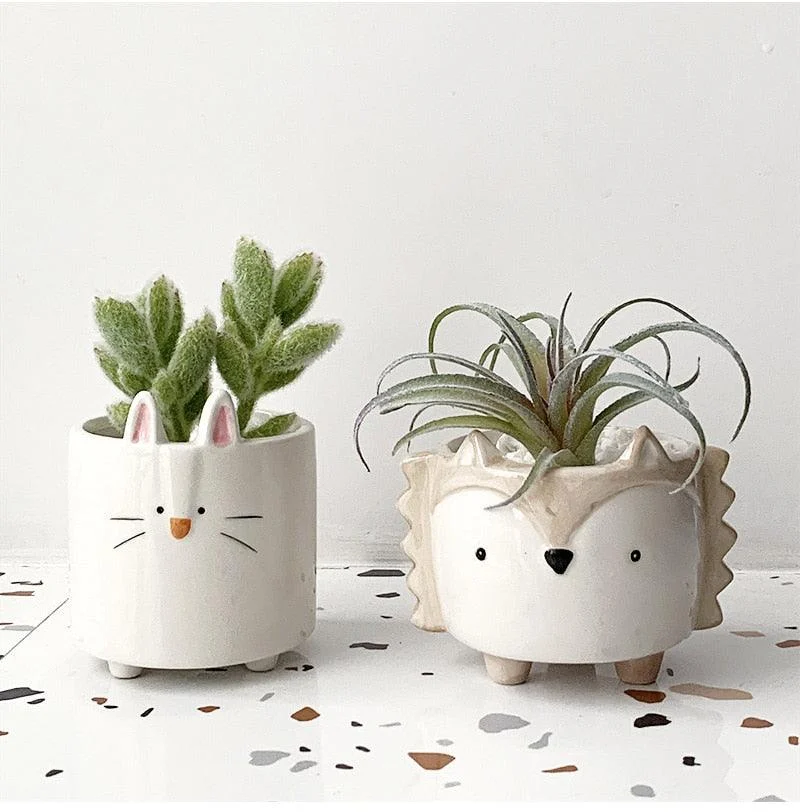 Hedgehog/Bunny Pot -