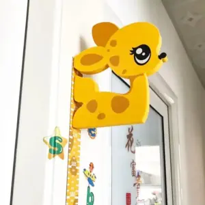 Height Stickers - GrowUp - 3D Cartoon - Removable Measuring Tool