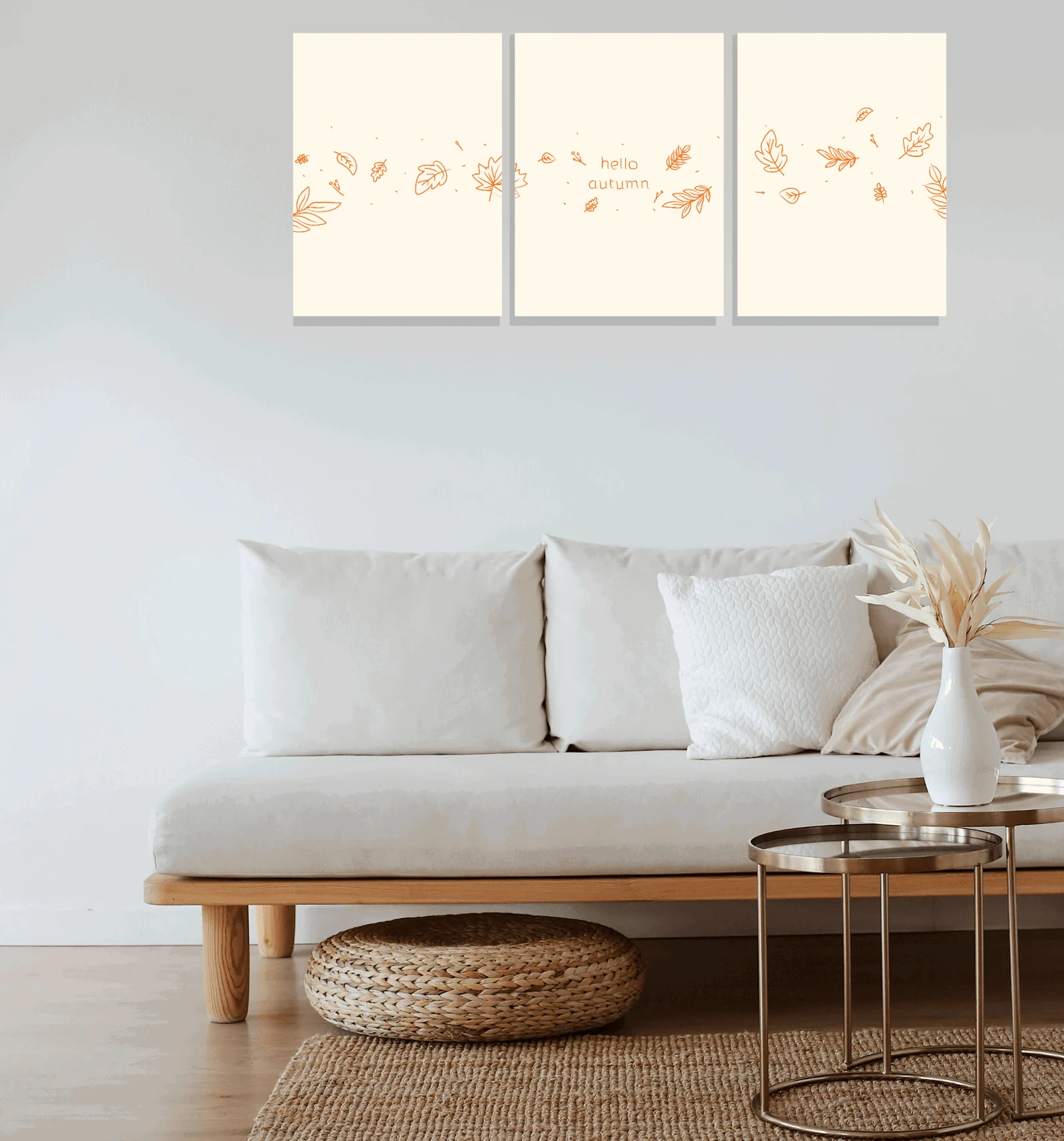 Hello Autumn Canvas -  - #tag1#