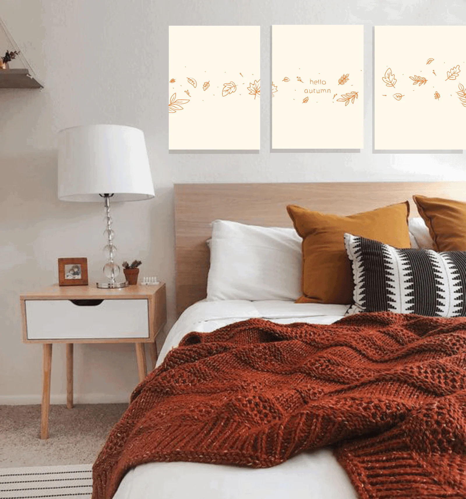 Hello Autumn Canvas -  - #tag1#