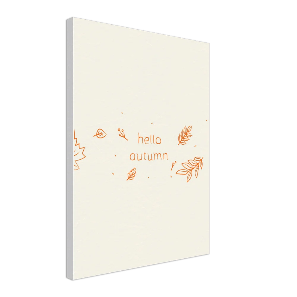 Hello Autumn Canvas -  - #tag1#