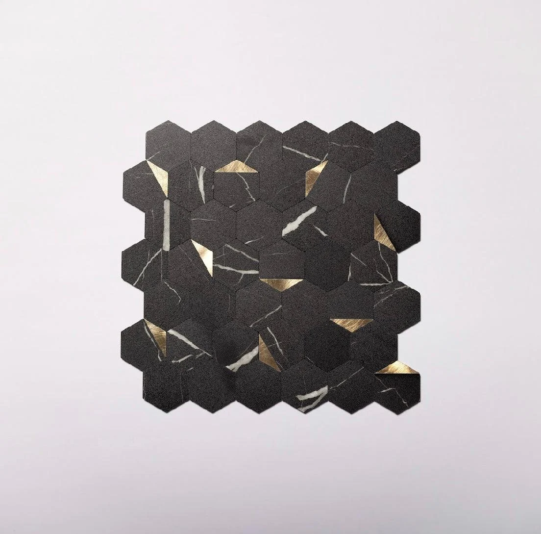 Hexagon Peel and Stick Wall Tiles -  - #tag1#