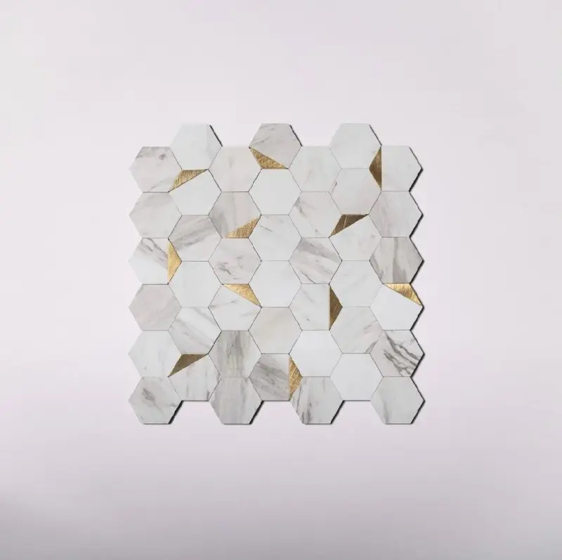 Hexagon Peel and Stick Wall Tiles tag1