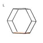Hexagon Shaped Floating Wall Shelves tag1