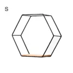 Hexagon Shaped Floating Wall Shelves tag1