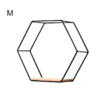 Hexagon Shaped Floating Wall Shelves tag1