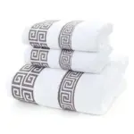 High-Quality_Cotton_Face_and_Bath_Towels_Soft_Absorbent_Multi-color_-_-4203015 High Quality Cotton Face and Bath Towels Soft Absorbent Multi color