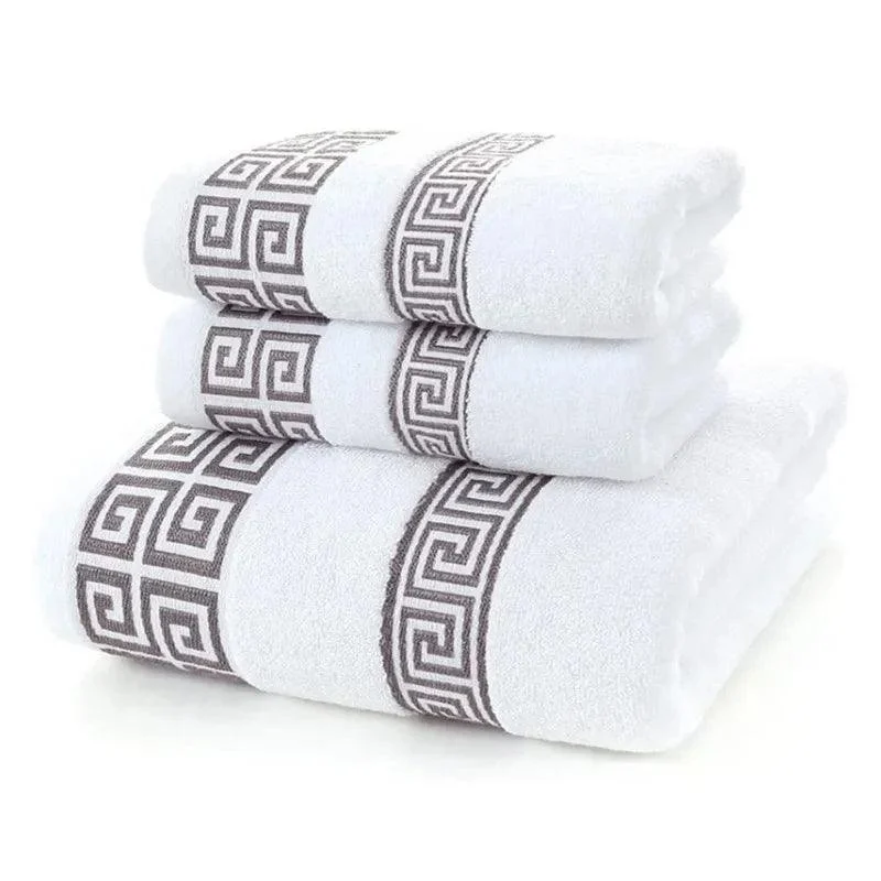 High-Quality Cotton Face and Bath Towels: Soft, Absorbent, Multi-color -