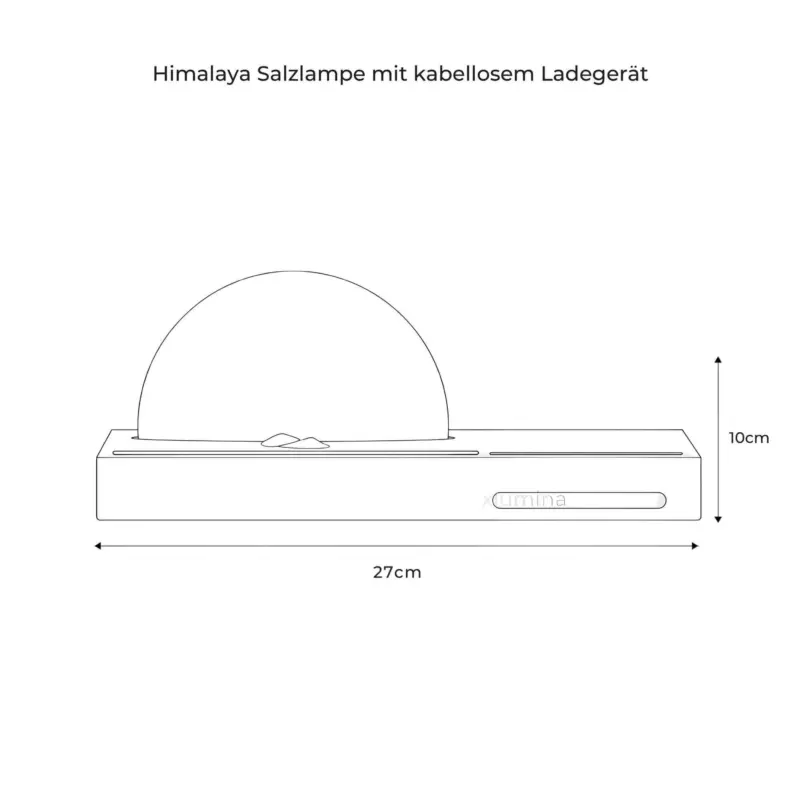 HimalayaSalzlampemitkabellosemLadegerat Naturkristall LeuchtemitLuftreinigerfunktion9
