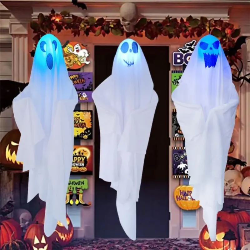 Holding Hands Ghost for Halloween Decoration Creepy Doll Decoration Garden Stakes tag1