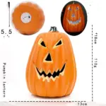 Hollow Plug in Pumpkin Piles Placed Outdoors In The Park tag1