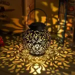 Hollow_elegance_-_Waterproof_LED_solar_garden_pendant_lamp_-_-_tag1_-4273563 Hollow elegance Waterproof LED solar garden pendant lamp tag1