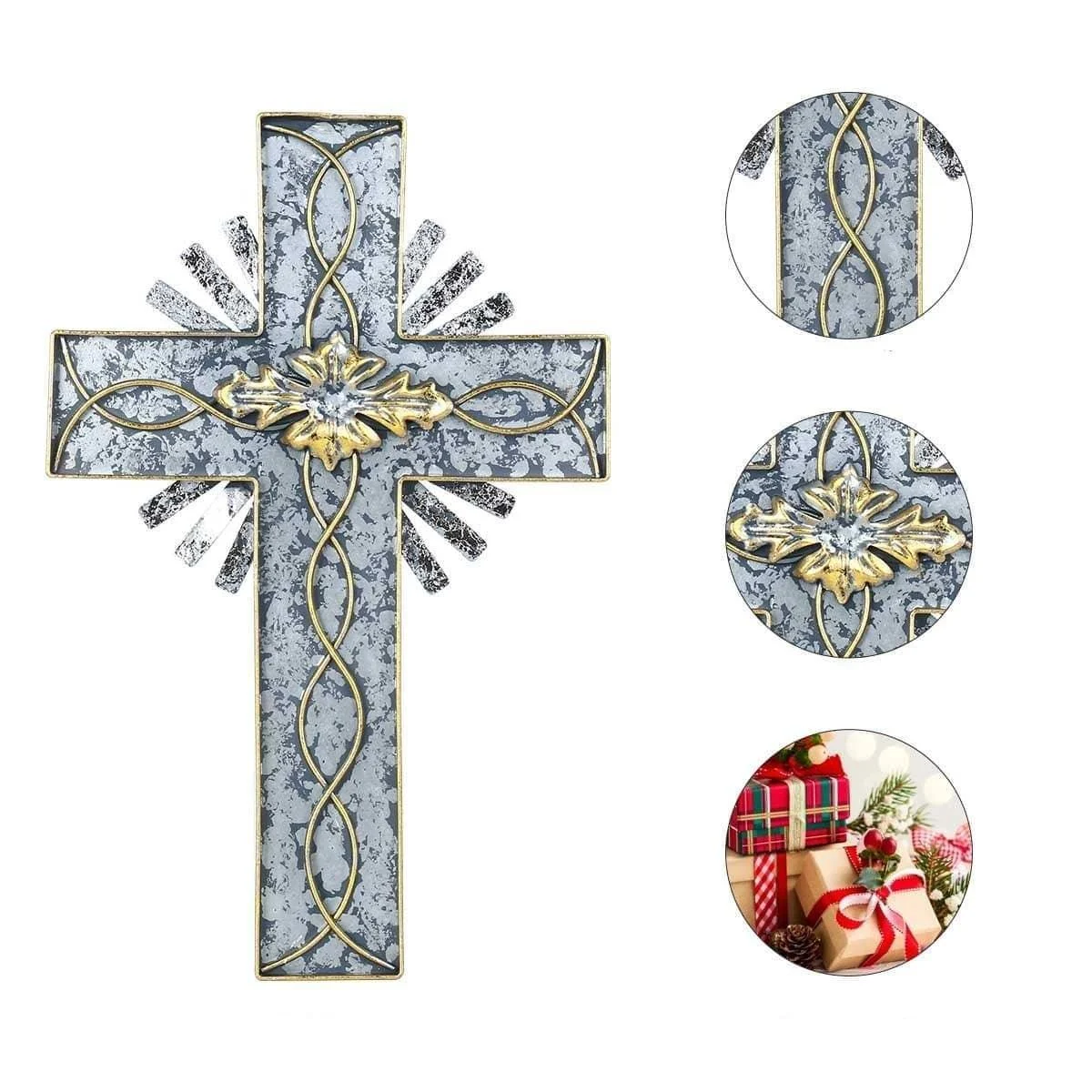 Holy Glow Cross Decor: Spiritual and Stylish Wall Art for Religious Homes -