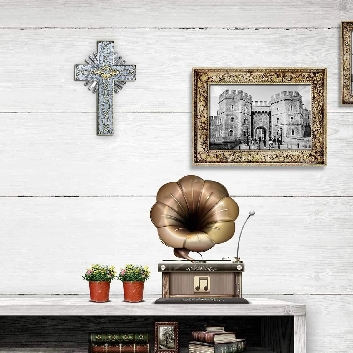 Holy Glow Cross Decor: Spiritual and Stylish Wall Art for Religious Homes -
